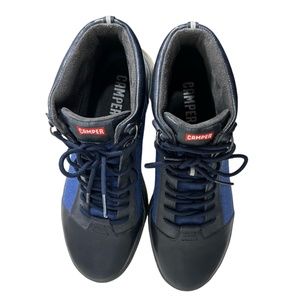 Campers Hightop Blue Shoes